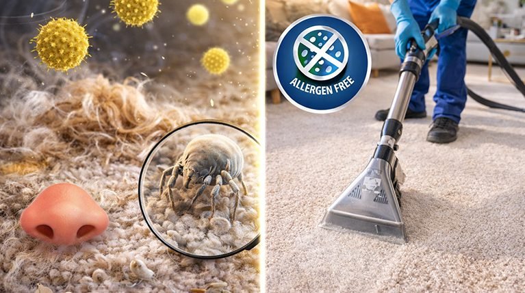 Carpet Cleaning Guide for Allergy Free Homes