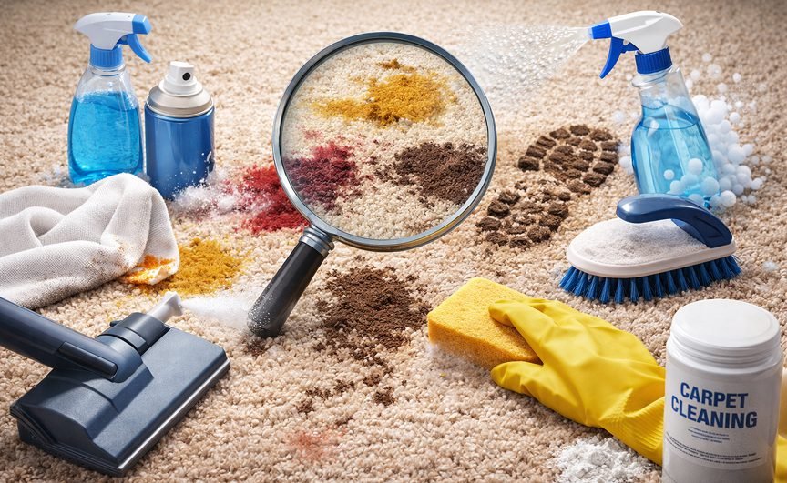 Carpet Cleaning Guide for Removing Tough Stains