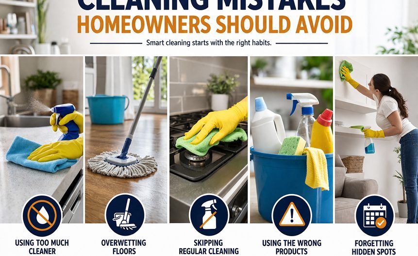 Cleaning Mistakes Homeowners Should Avoid