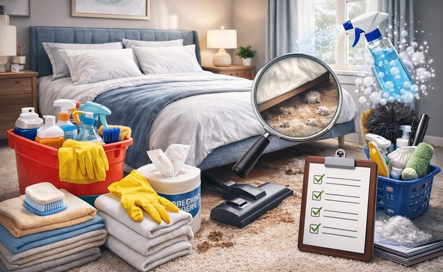 Deep Cleaning Tips for Bedrooms