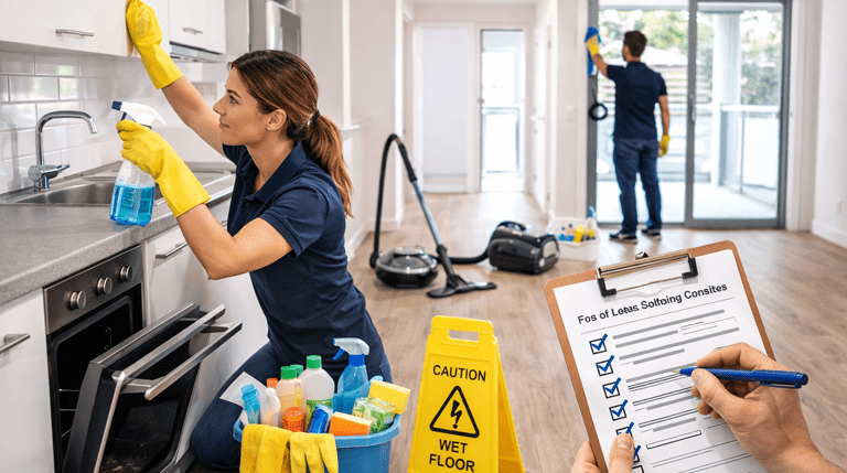 End of Lease Cleaning Checklist for Tenants