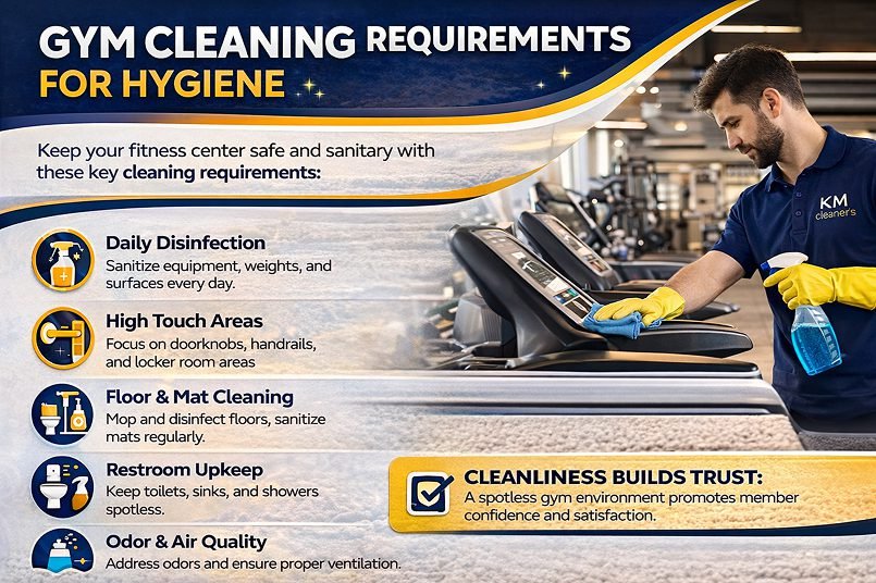 Gym Cleaning Requirements for Hygiene