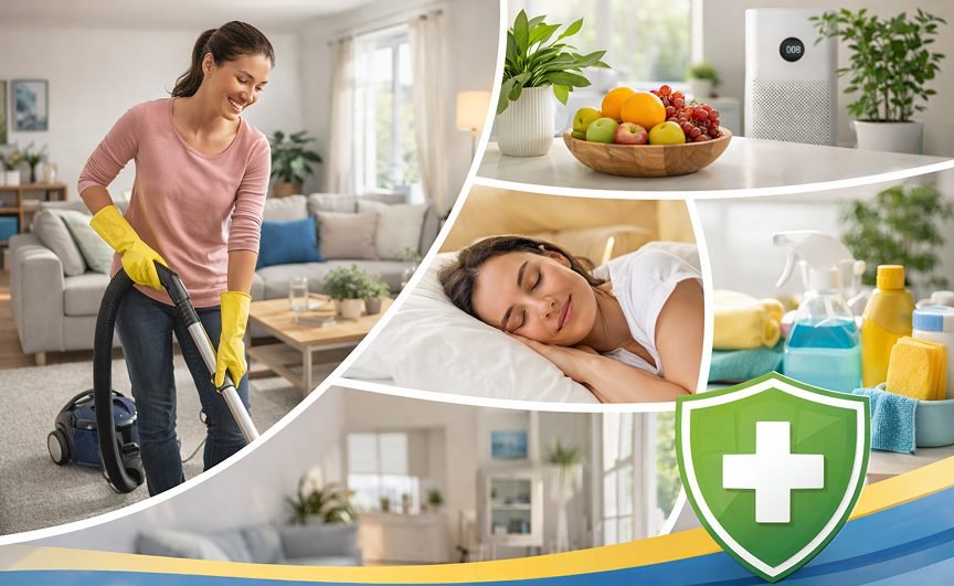 House Cleaning Benefits for Healthy Living