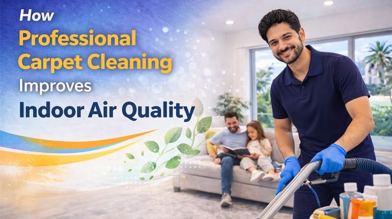 How Professional Carpet Cleaning Improves Indoor Air Quality