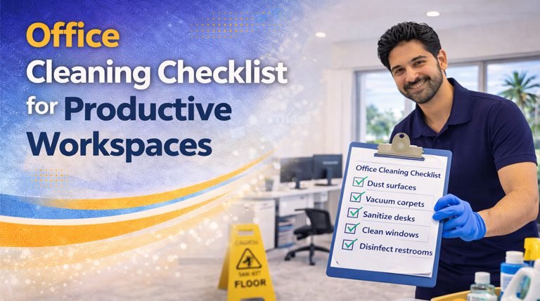 Office Cleaning Checklist for Productive Workspaces