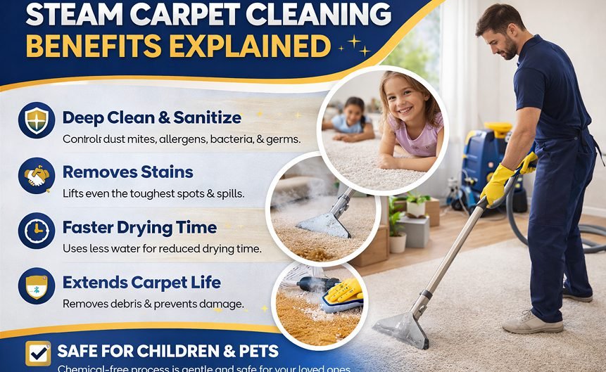 Steam Carpet Cleaning Benefits Explained