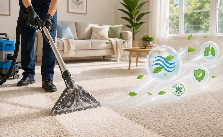 Carpet Cleaning Benefits for Indoor Air Quality