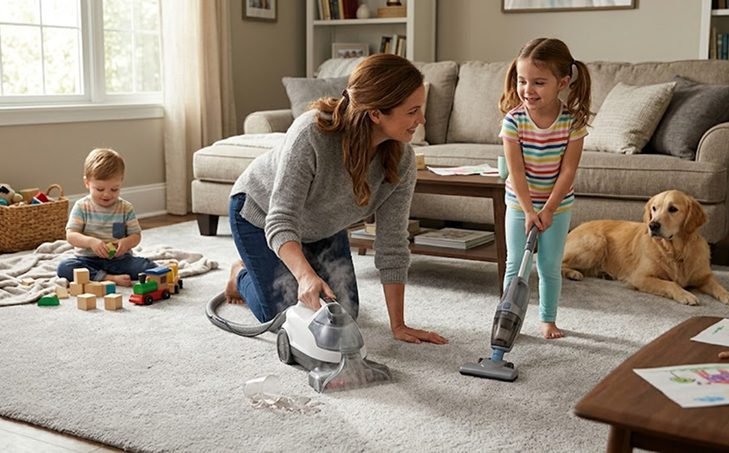Carpet Cleaning Guide for Families