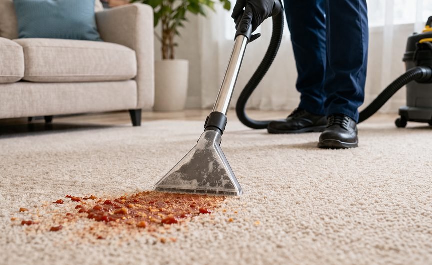 Carpet Cleaning for Removing Food Stains
