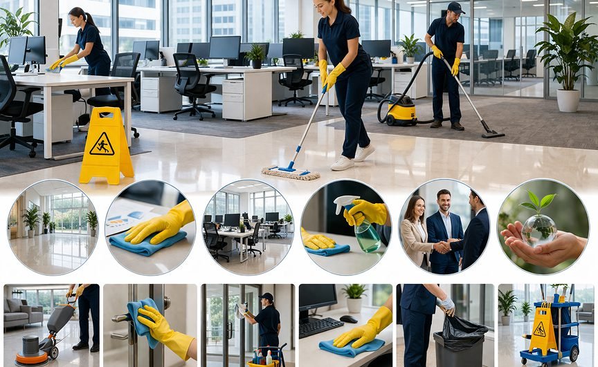 Commercial Cleaning Benefits for Businesses