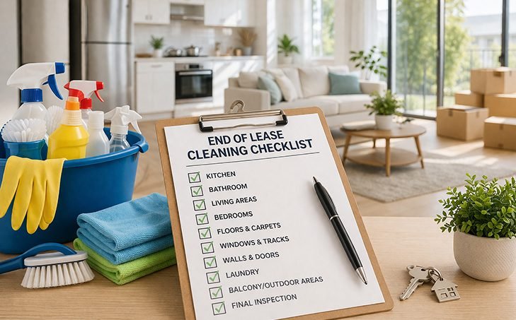 End of Lease Cleaning Checklist Guide