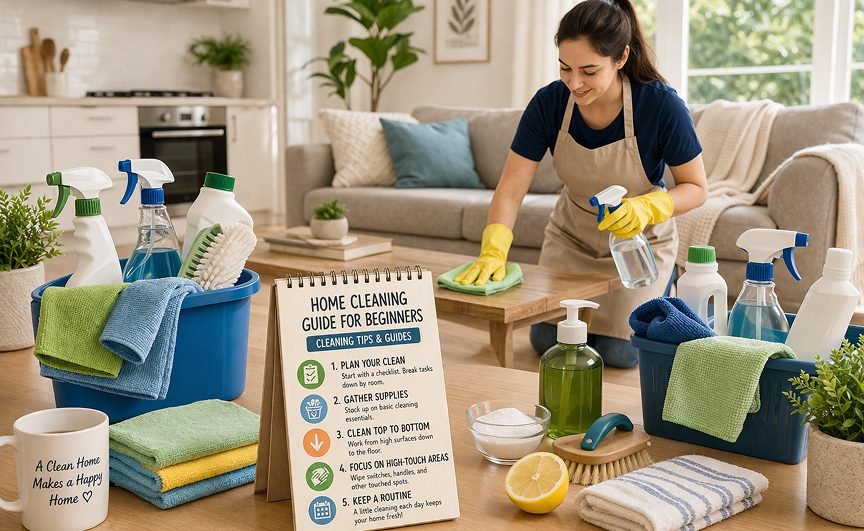 Home Cleaning Guide for Beginners