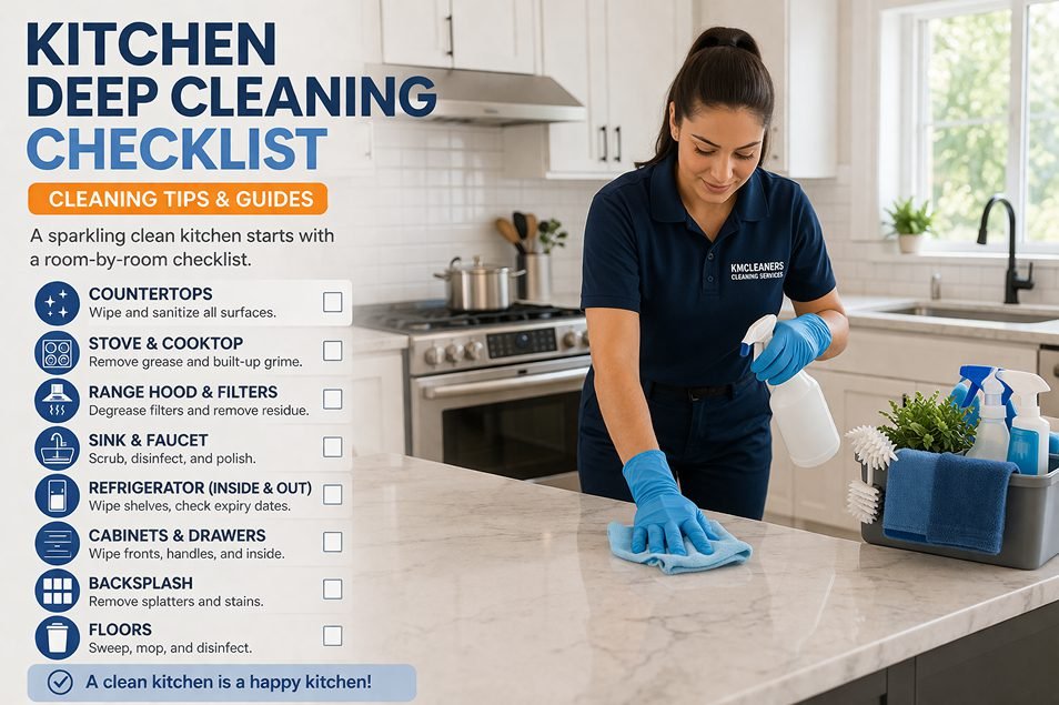 Kitchen Deep Cleaning Checklist