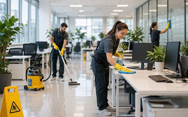 Office Cleaning Benefits for Staff Health