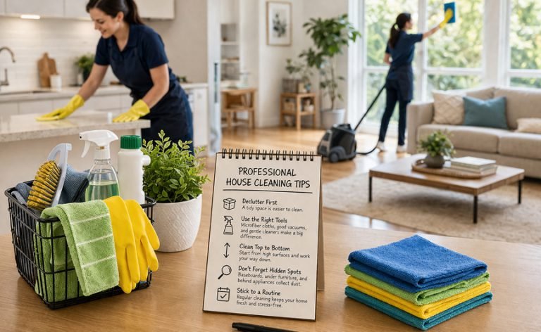 Professional House Cleaning Tips