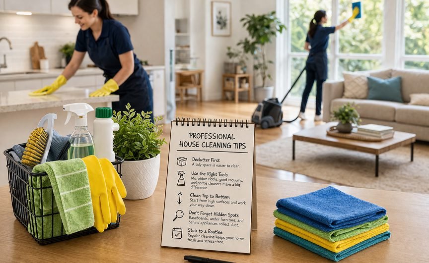 Professional House Cleaning Tips
