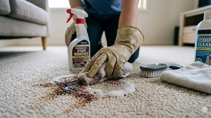 Remove Carpet Stains Like a Pro