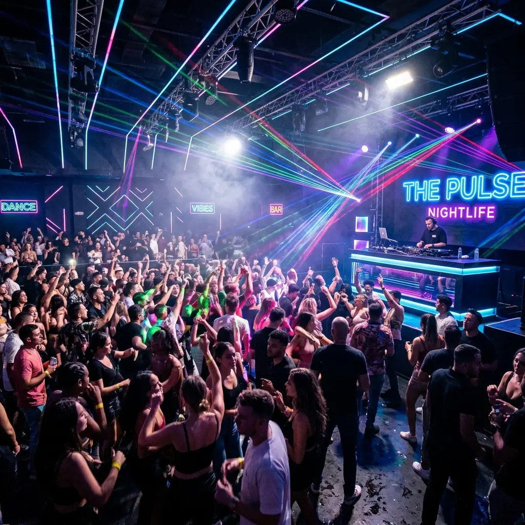 Nightclub interior