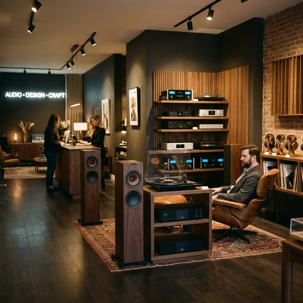 Specialty shop and showroom