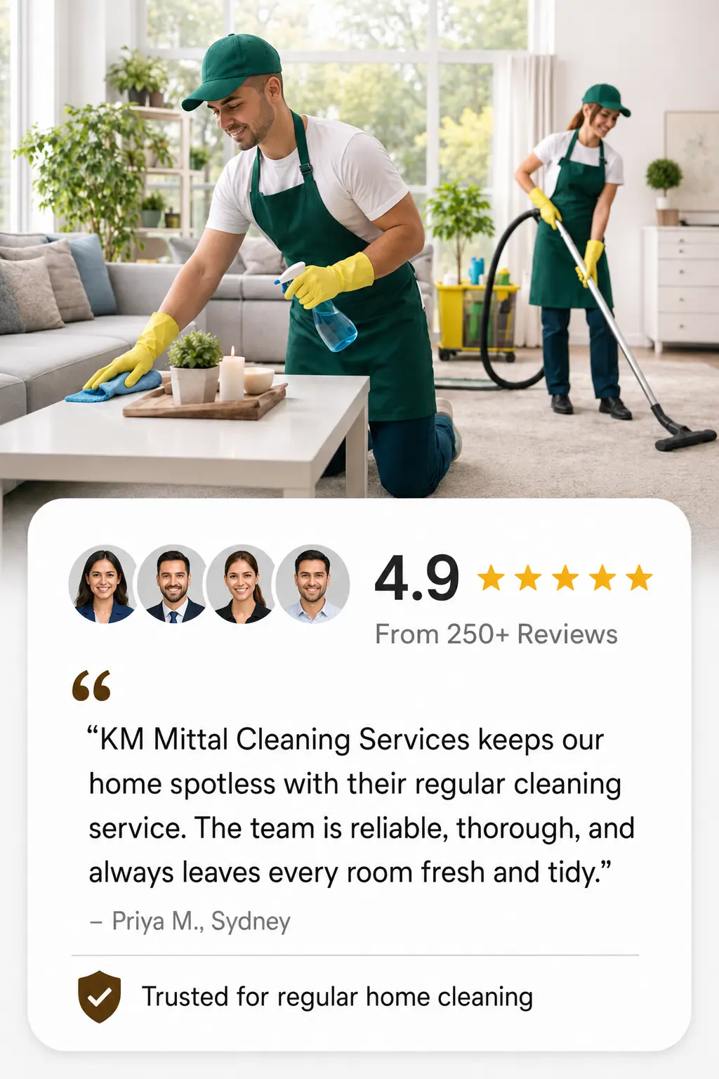 regular cleaning review